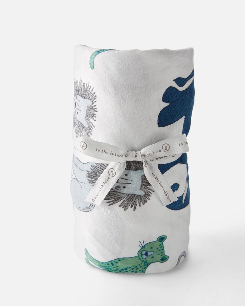 Baby Organic Cotton Standard Crib Sheet, image 2 of 4 slides