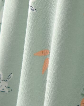 Baby 2-Piece Easter Bunny PurelySoft Long-Sleeve Top & Pant Set - Green, 