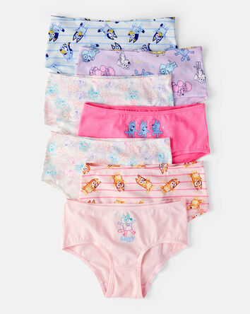 Girls 7-Pack Bluey™ Brief Underwear, 