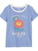 Blue - Toddler Happy Mind Graphic Tee