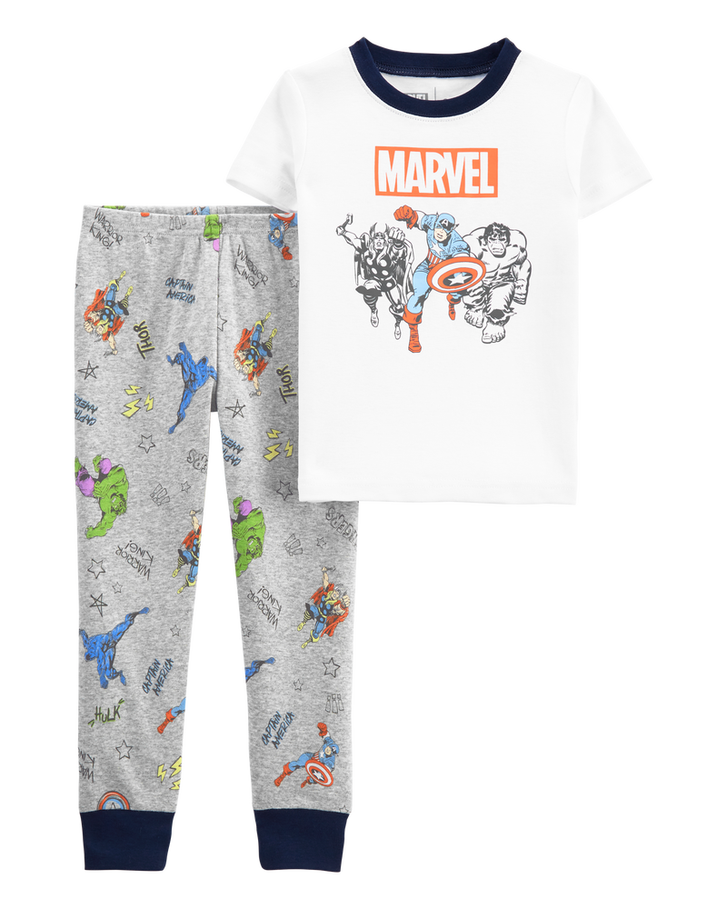 Toddler 2-Piece ©MARVEL100% Snug Fit Cotton Pajamas, image 1 of 3 slides