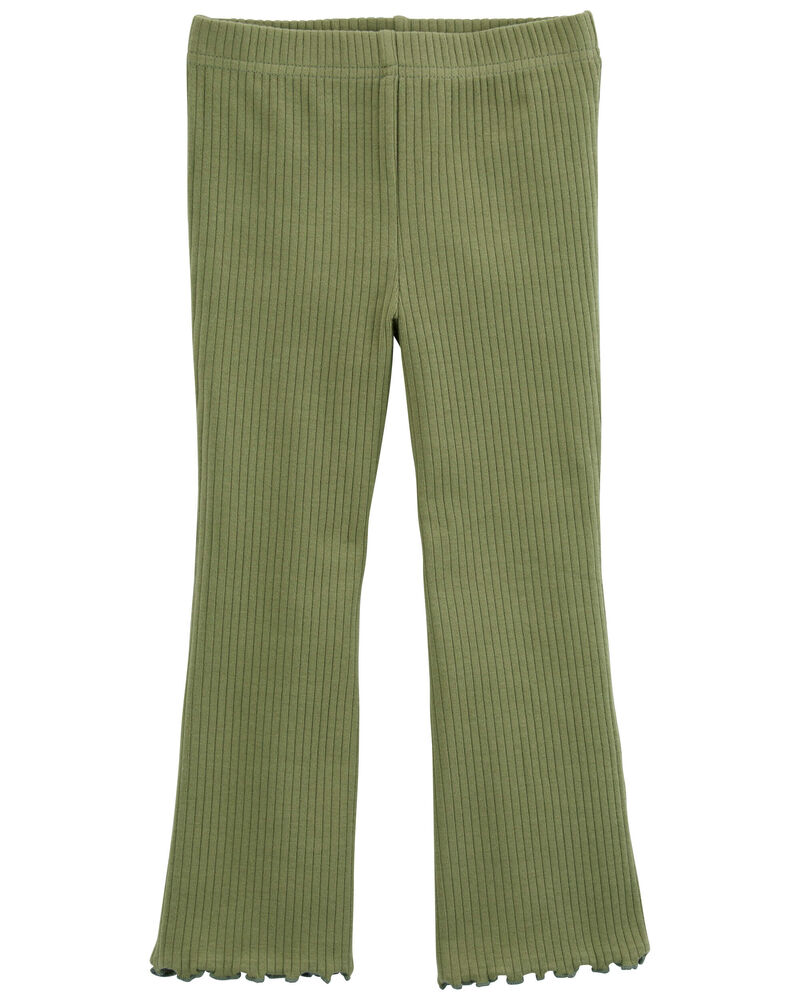 Toddler Flare Ribbed Pants, image 1 of 4 slides