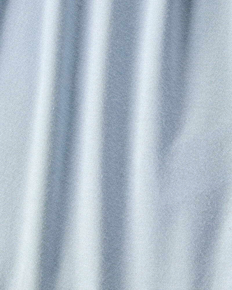 Baby 2-Pack Long-Sleeve PurelySoft Bodysuits - Blue/Ivory, image 2 of 7 slides