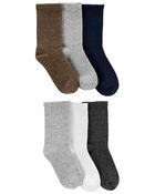 Kid 6-Pack Crew Socks, image 1 of 2 slides