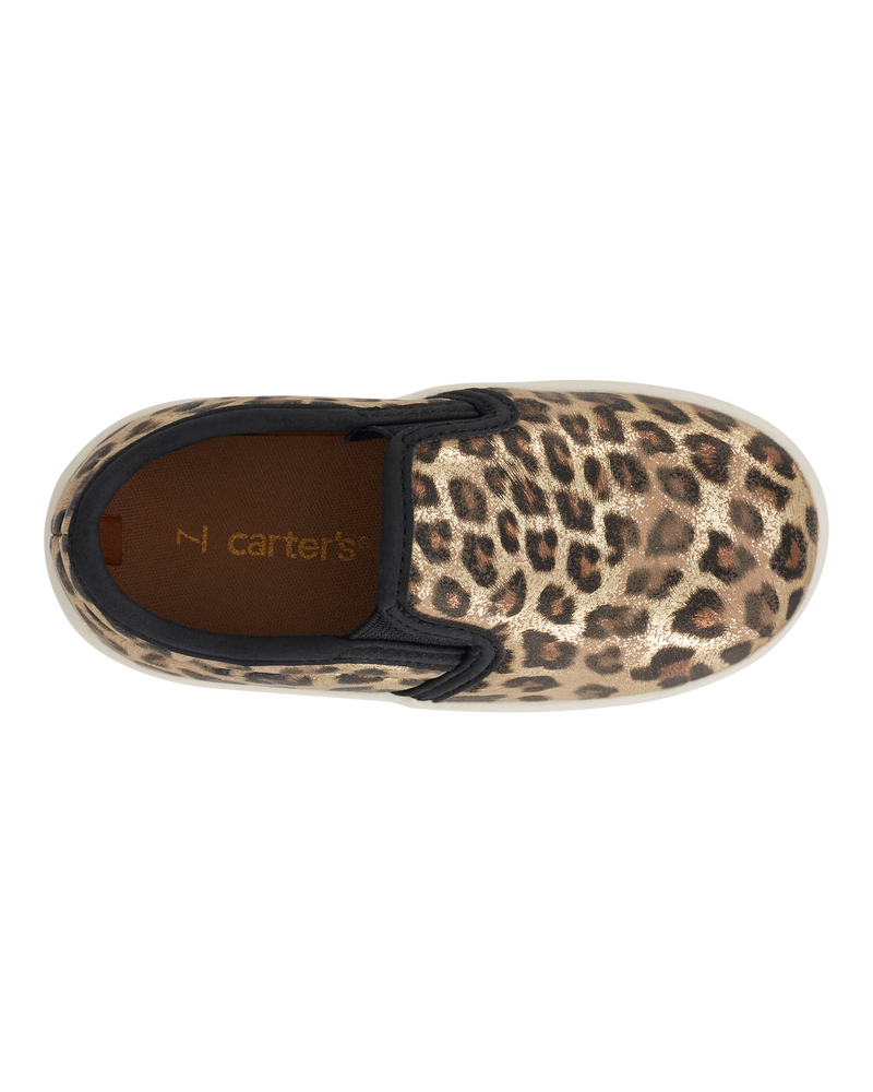 Toddler Leopard Slip-On Shoes, image 4 of 7 slides