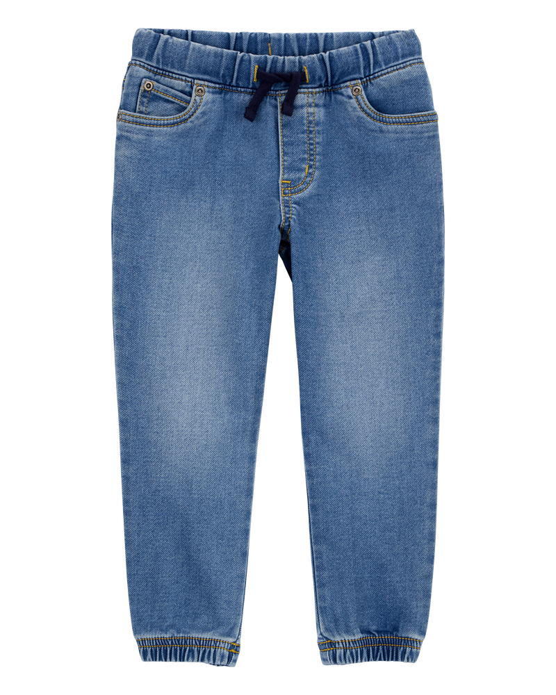Toddler Pull-On Jeans, image 1 of 5 slides