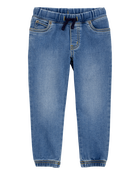 Toddler Pull-On Jeans, image 1 of 5 slides