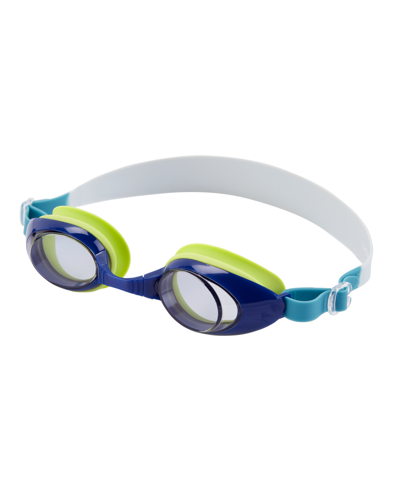 Kids Swim Goggles - Blue/Green, image 1 of 1 slides