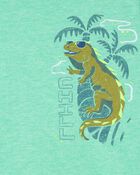 Toddler Tropical Dino Muscle Tank, image 2 of 3 slides