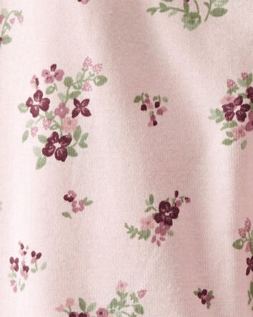 Baby Organic Cotton Sleep & Play in Wildberry Bouquet Pajamas, 