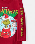 Toddler Boy Dr. Seuss™ The Grinch Long-Sleeve Graphic Tee - Red, image 2 of 4 slides