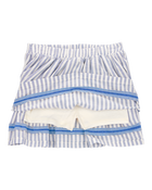 Toddler Striped Linen Look-Alike Pull-On Skort, image 4 of 6 slides
