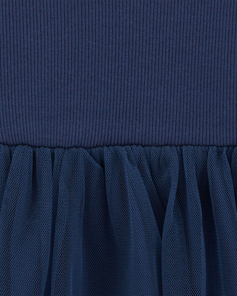 Baby Tutu Long-Sleeve Jersey Dress, image 3 of 4 slides