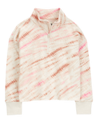 Kid 2-Piece Tie Dye Fleece Pullover & Pants Set, image 2 of 6 slides