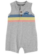 Henley Romper, image 1 of 3 slides