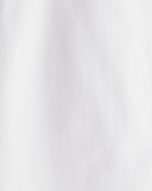 Baby Scalloped Collar Long-Sleeve Bodysuit - White, image 2 of 3 slides