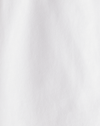 Baby Scalloped Collar Long-Sleeve Bodysuit - White, 