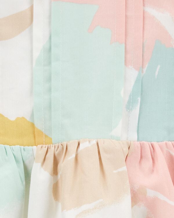 Multi Baby 2Piece Cardigan & Dress Set