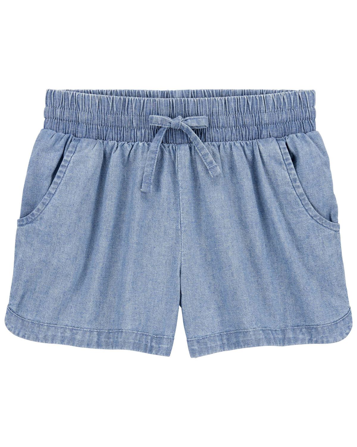 Chambray Kid Chambray Pull-On Sun Shorts | carters.com