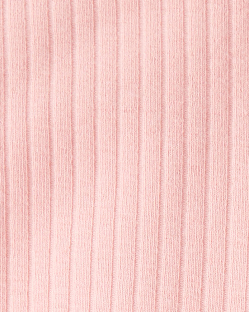 Toddler Girl Cotton Flare Leggings - Pink, image 3 of 4 slides