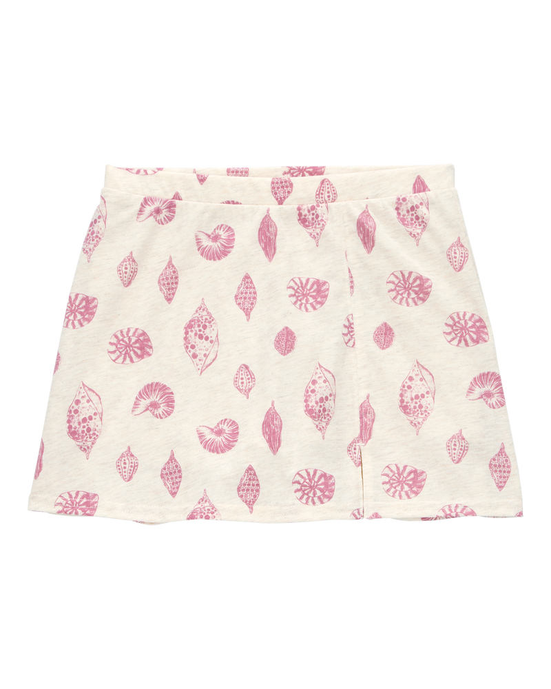 Girls Seashell Golf Skort - Ivory, image 1 of 4 slides