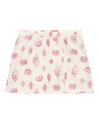 Girls Seashell Golf Skort - Ivory, image 1 of 4 slides