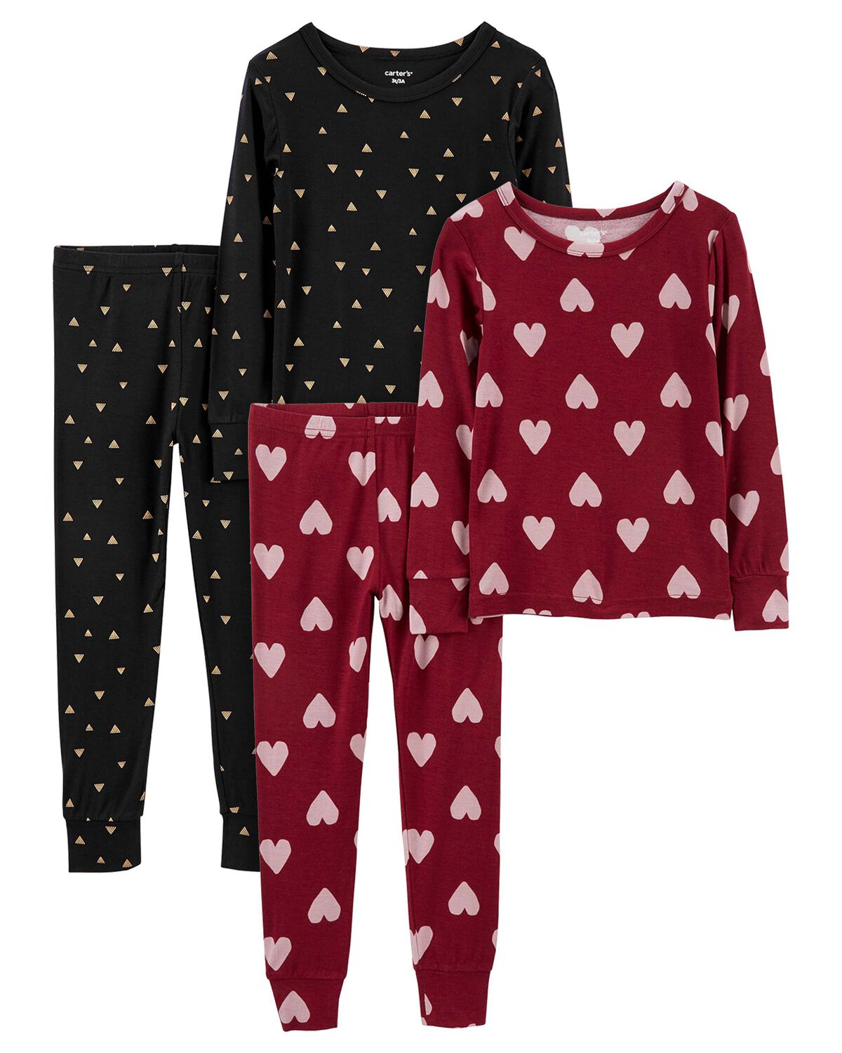Multi Toddler 4Piece PJ Set