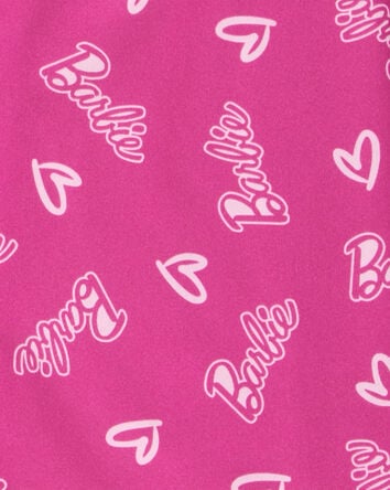 Kid Barbie Coat Style Loose Fit 2-Piece Pajamas - Pink, 