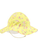 Yellow/White - Baby Reversible Swim Hat