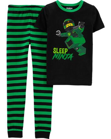Kid 2-Piece LEGO® 100% Snug Fit Cotton Pajamas, 