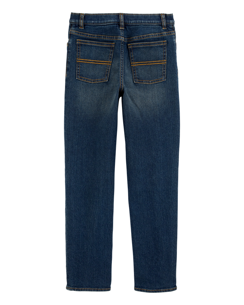 Kid Straight Leg Denim Jeans, image 2 of 5 slides
