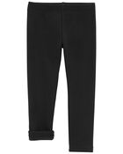 Toddler 4-Pack Cozy Fleece Leggings, image 4 of 5 slides
