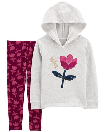 Baby 2-Piece Hooded Tee & Legging Set, 