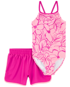 Kid 2-Piece Swimsuit & Short Set, image 6 of 7 slides
