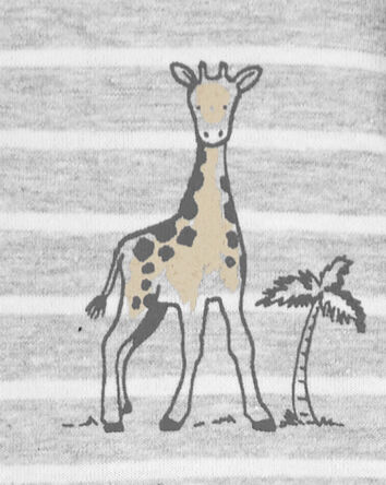 Baby Giraffe Snap-Up Romper, 