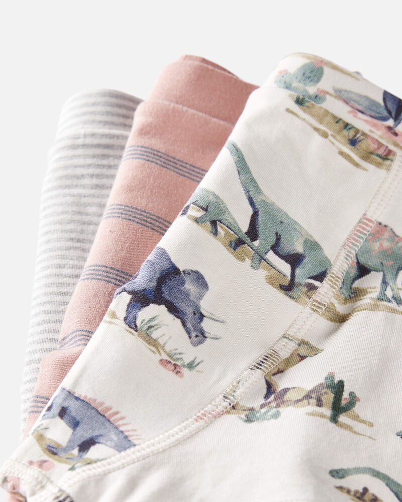 Kid 3-Pack Organic Cotton Boxer Briefs Underwear, image 2 of 4 slides