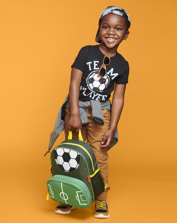 Toddler Spark Style Little Kid Backpack - Soccer, 