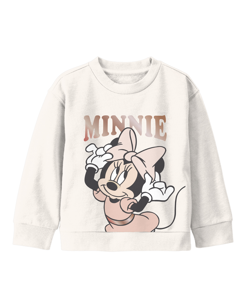 Toddler Minnie Mouse Pullover Hoodie, image 1 of 2 slides