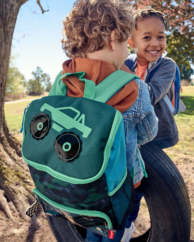 Spark Style Big Kid Backpack - Truck, image 3 of 3 slides