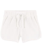Baby Pull-On Waffle Knit Shorts, image 1 of 2 slides