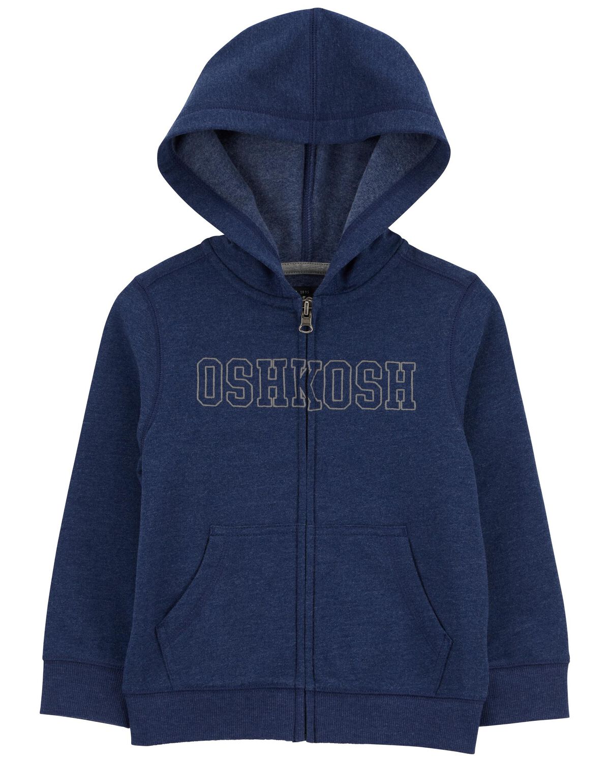 Indigo Blue Baby OshKosh Logo Zip Jacket