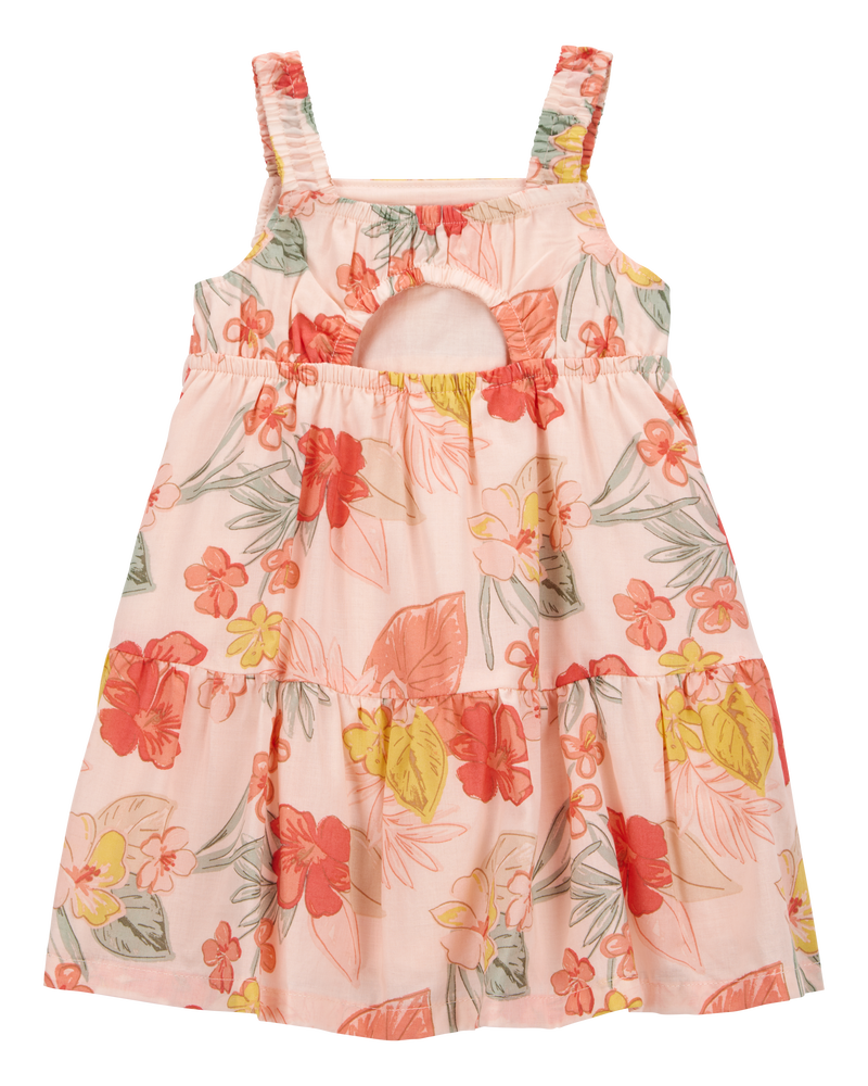 Baby Floral Tiered Dress, image 2 of 5 slides
