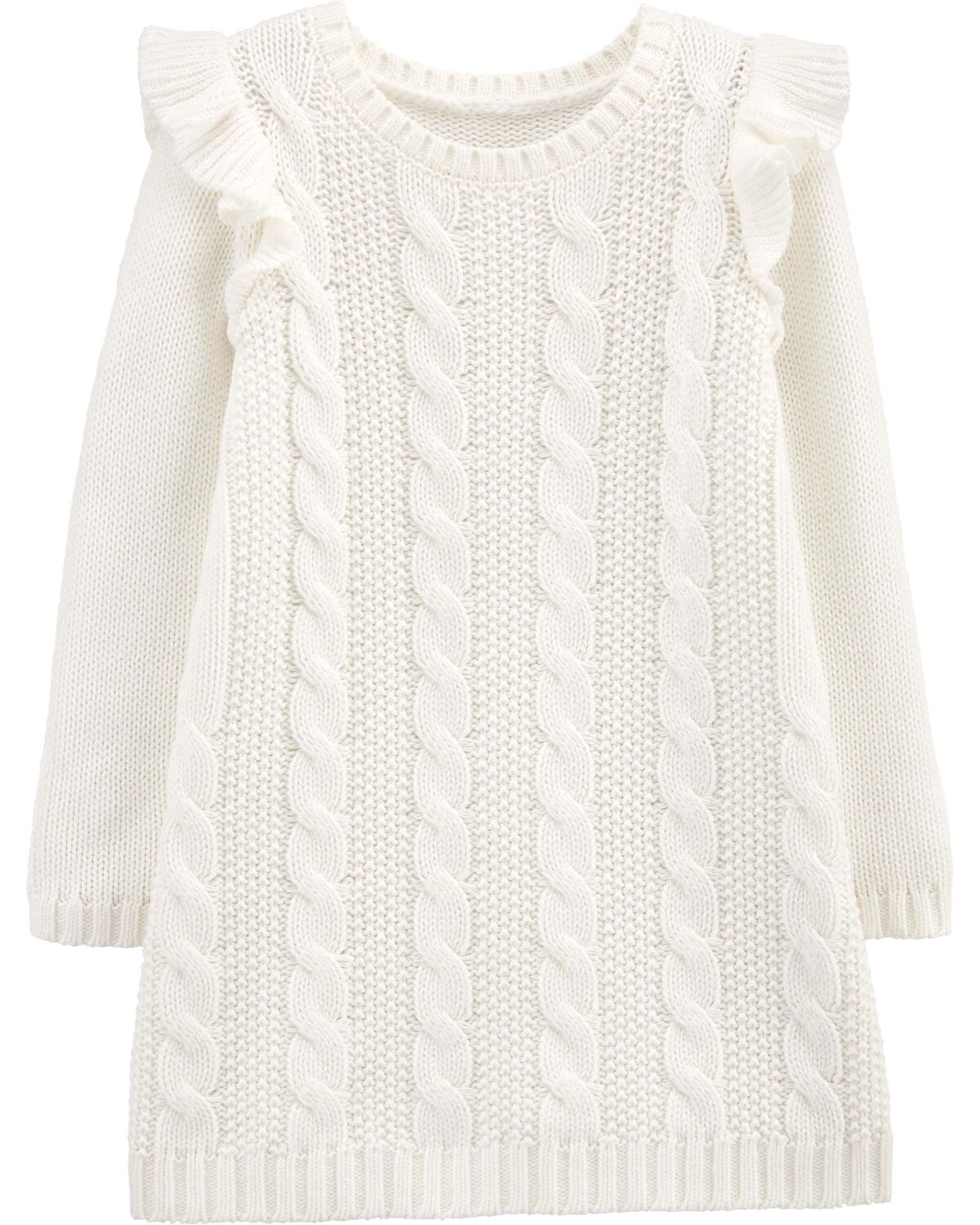 Ivory Cable Knit Sweater Dress | carters.com