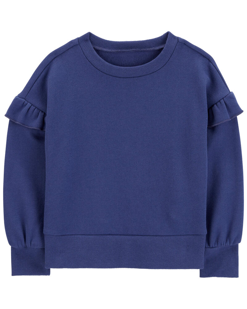 Toddler Fleece Crew Neck Sweatshirt, image 1 of 3 slides