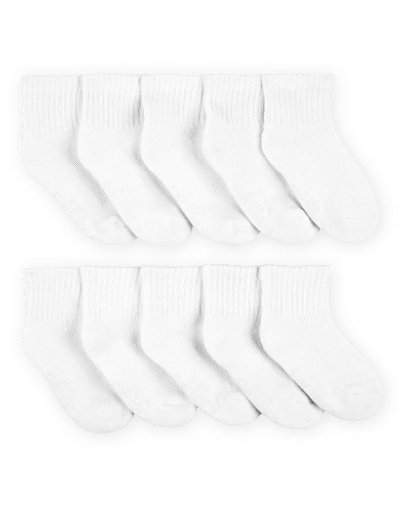 Toddler 10-Pack Ankle Socks, image 1 of 2 slides