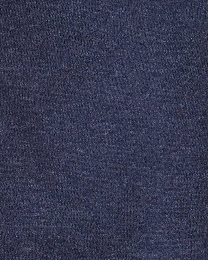 Boys Long-Sleeve Hooded Zip-Up Jacket - Navy, image 3 of 4 slides