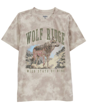 Kid Wolf Ridge Graphic Tee, 