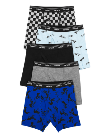 Toddler 5-Pack Boxer Briefs Underwear, 