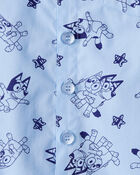 Toddler Bluey Short-Sleeve Shirt - Blue, image 2 of 2 slides
