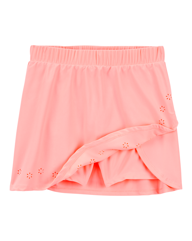 Kid Active Twist Tank & Wrap Skort Set - Coral, image 7 of 7 slides